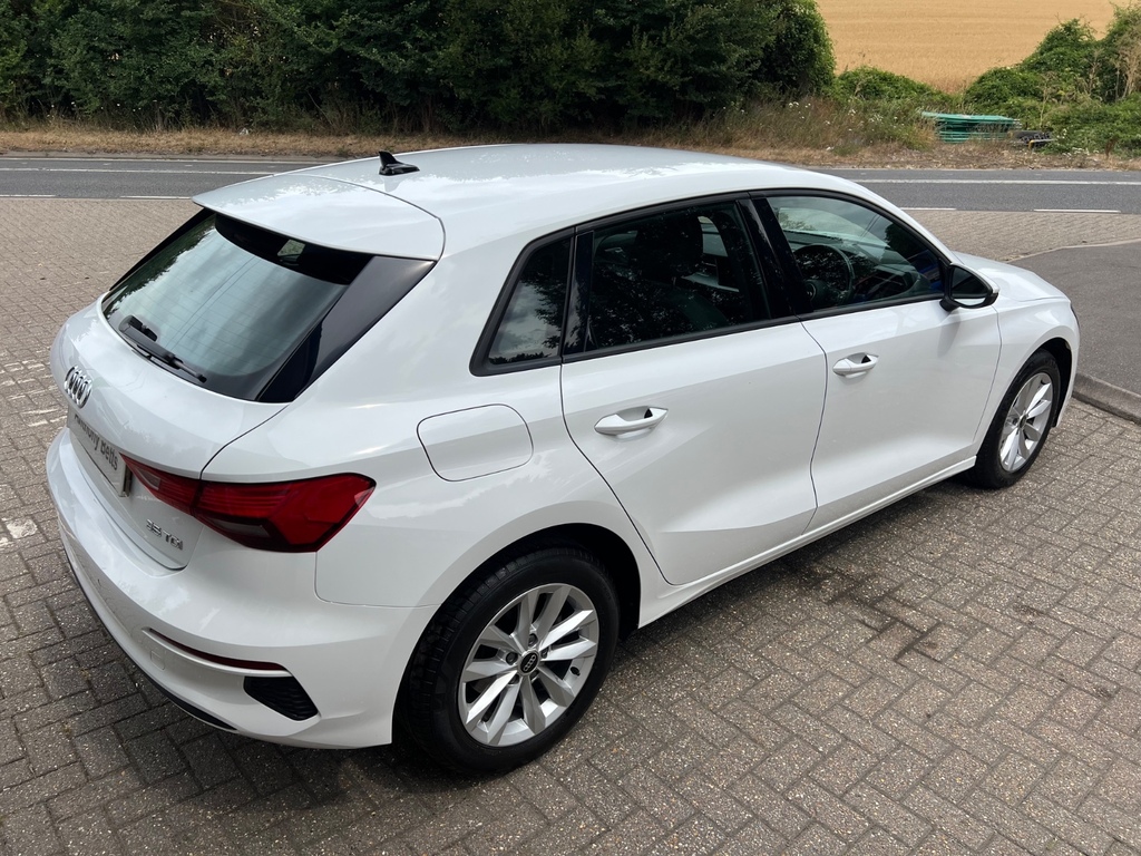 Audi A3 35 Tdi Technik S Tronic GX23XBY White #3