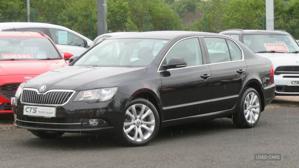 Skoda Superb Estate 2.0 Tdi Elegance Dsg Euro 5 Ss 2014 Grey #12
