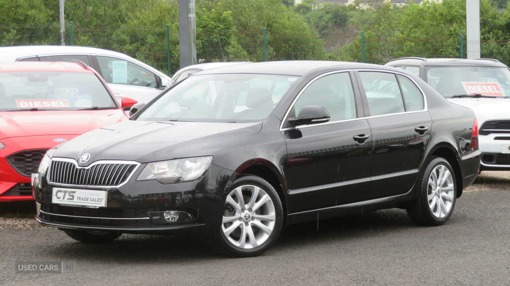 Skoda Superb Estate 2.0 Tdi Elegance Dsg Euro 5 Ss 2014 Grey #13