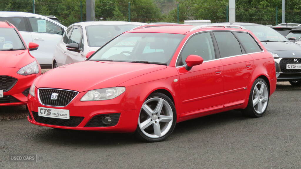 Seat Exeo 2.0 Tdi Cr Sport Tech 170 Red #4