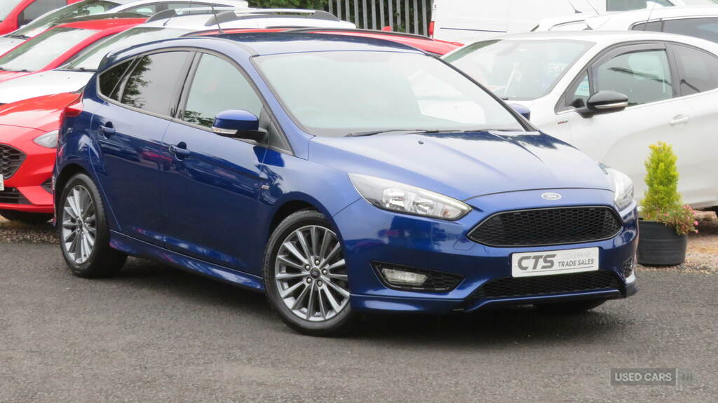 Ford Focus 1.0 Ecoboost 140 St-line Navigation Blue #4