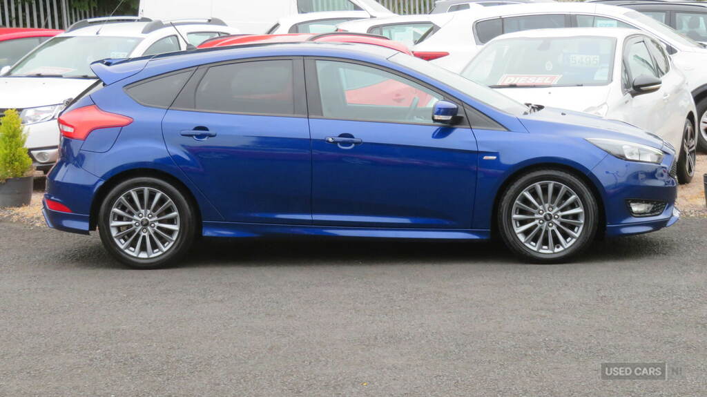 Ford Focus 1.0 Ecoboost 140 St-line Navigation Blue #5
