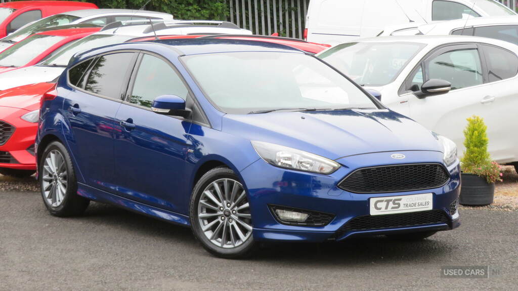 Ford Focus 1.0 Ecoboost 140 St-line Navigation Blue #2