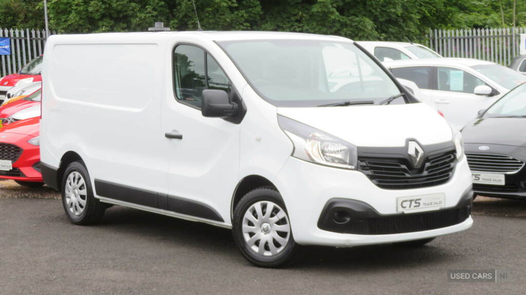 Renault Trafic Sl27 Dci 120 Business Van White #2