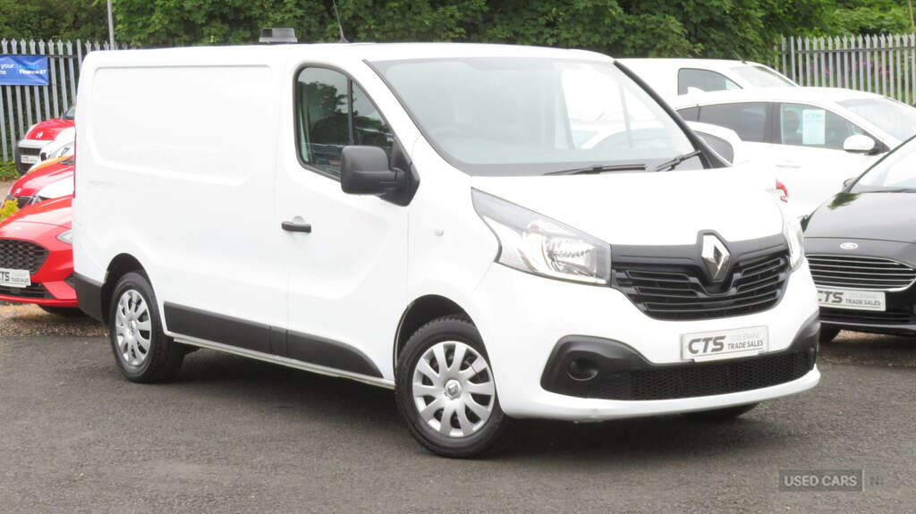 Renault Trafic Sl27 Dci 120 Business Van White #4