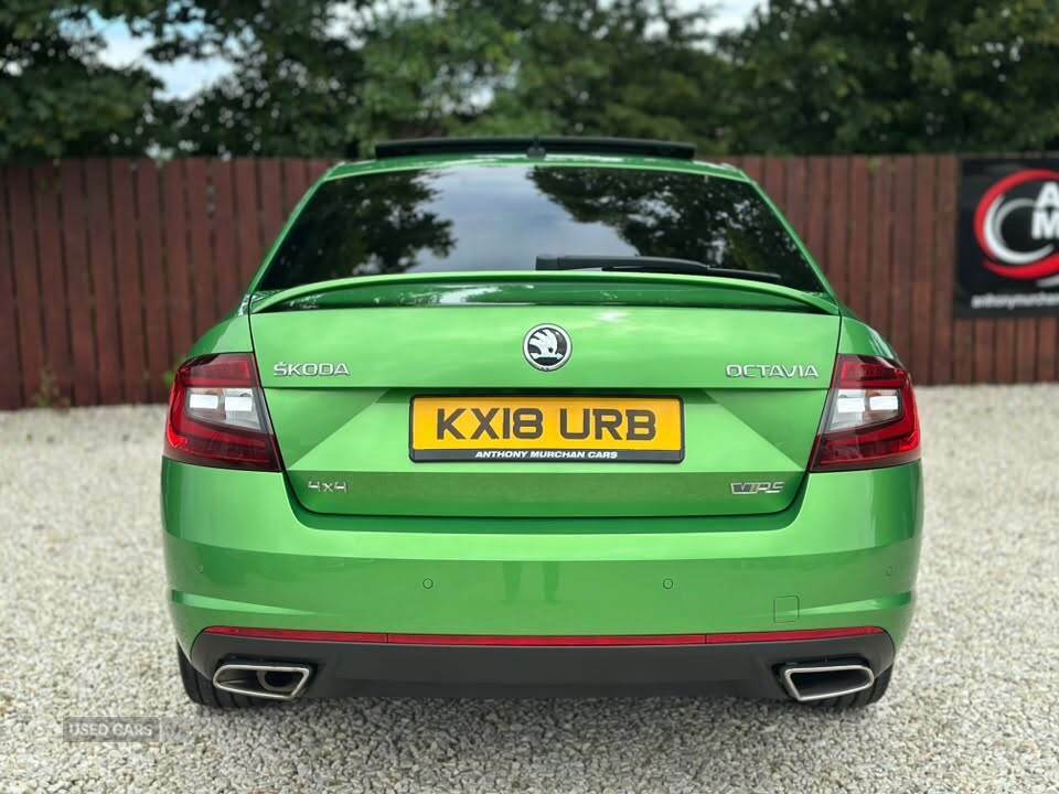Skoda Octavia 2.0 Tdi Cr Vrs 4X4 Dsg Green #4
