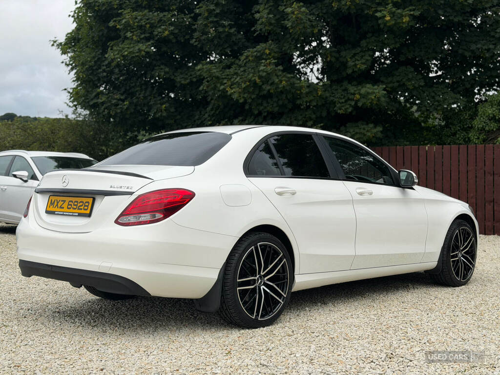 Mercedes-Benz C Class Coupe 2.1 C220 Cdi Amg Sport Edition G-tronic Eur White #7