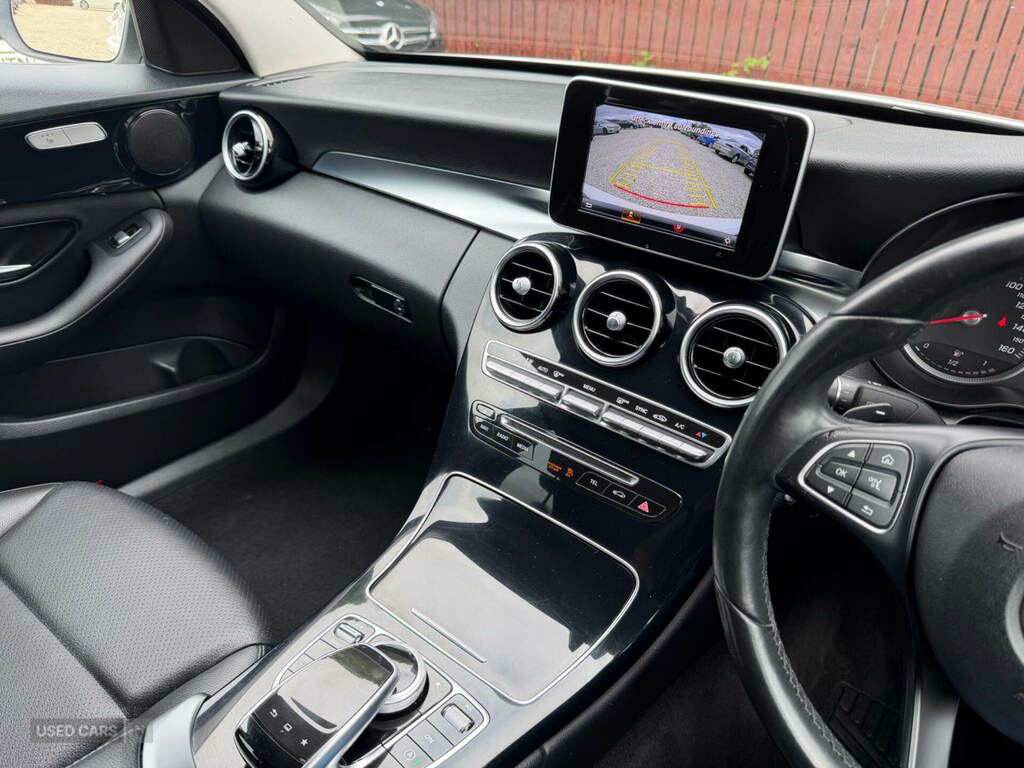 Mercedes-Benz C Class Coupe 2.1 C220 Cdi Amg Sport Edition G-tronic Eur White #10
