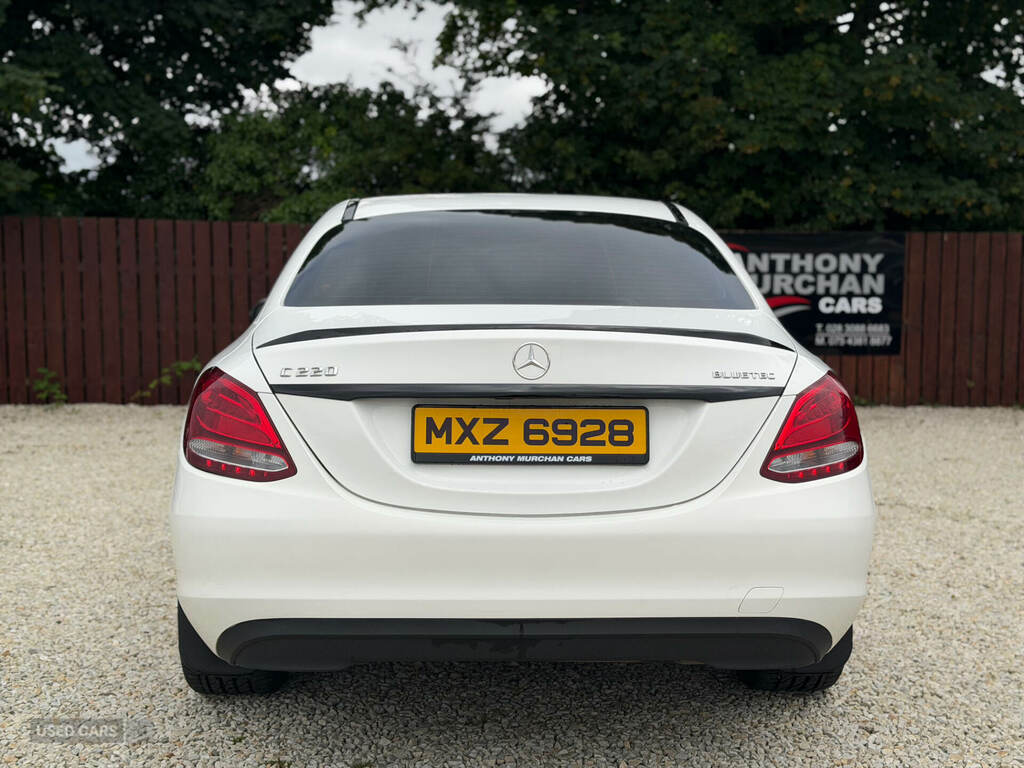 Mercedes-Benz C Class C220 Bluetec Se Executive White #5