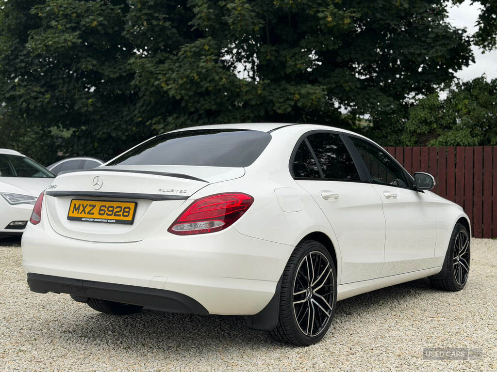 Mercedes-Benz C Class C220 Bluetec Se Executive White #6