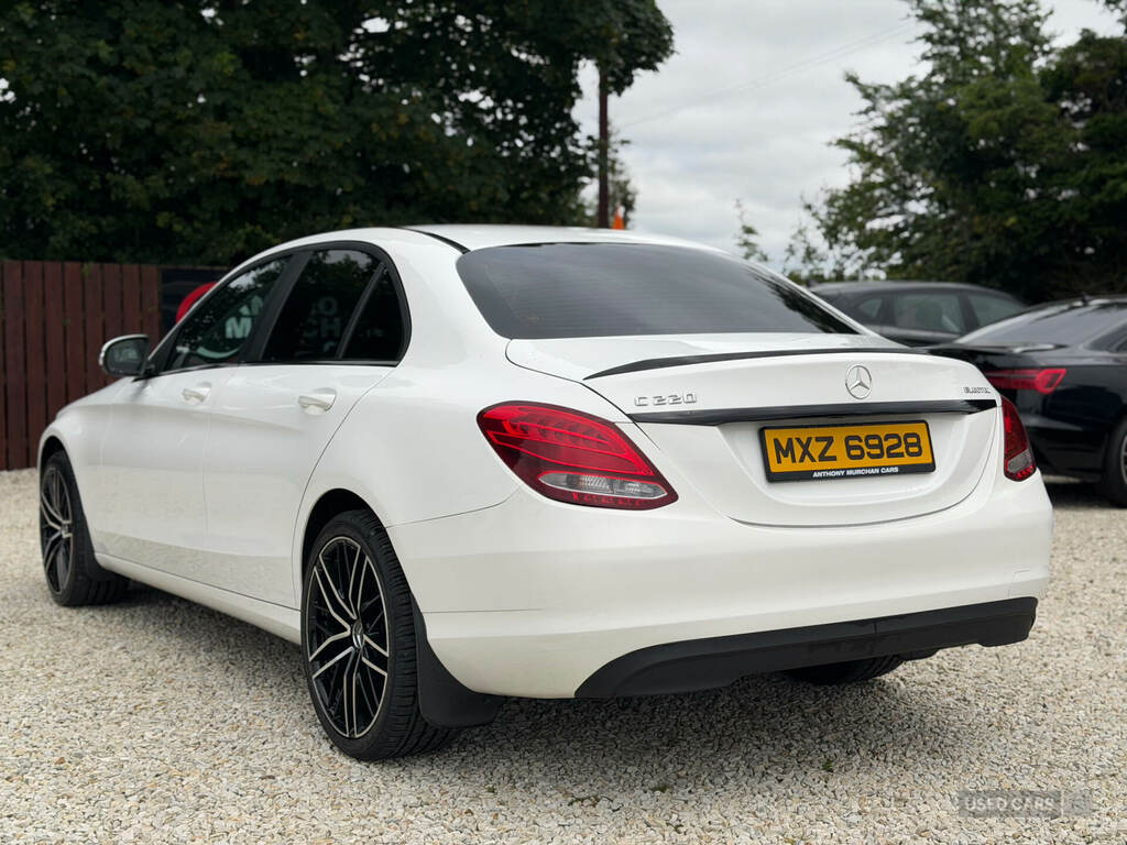 Mercedes-Benz C Class C220 Bluetec Se Executive White #4