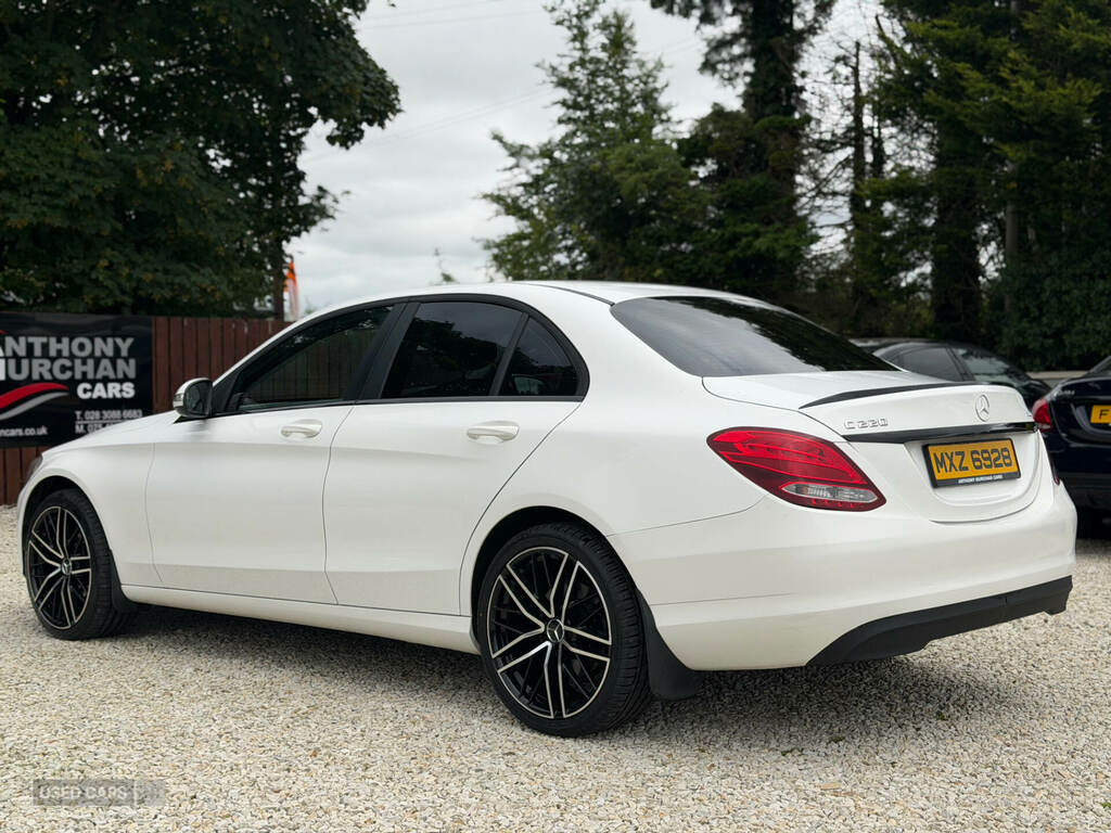 Mercedes-Benz C Class C220 Bluetec Se Executive White #3