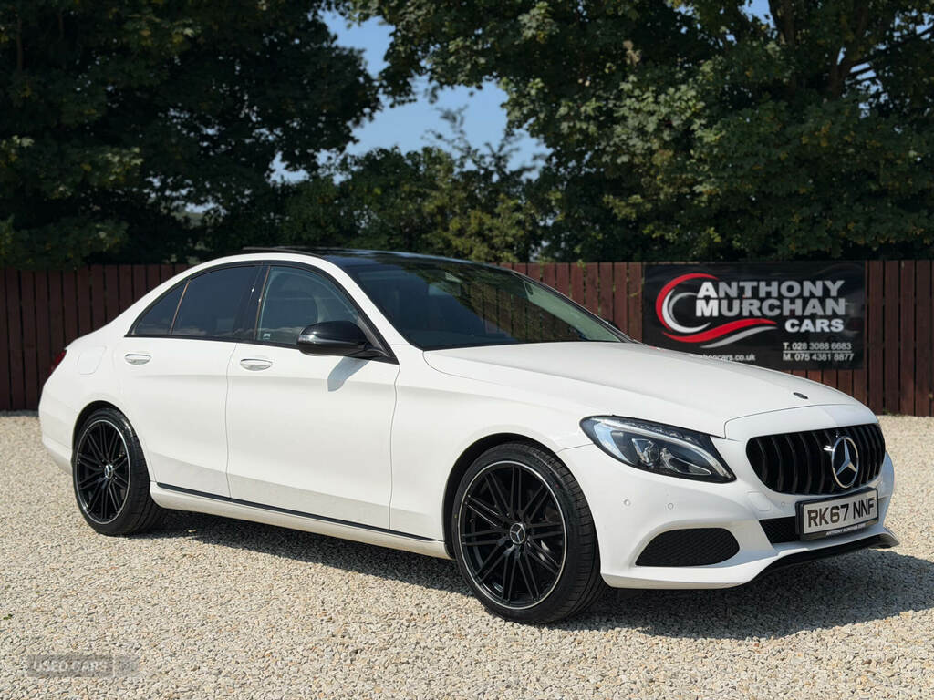 Mercedes-Benz C Class C220d Sport Premium 9G-tronic White