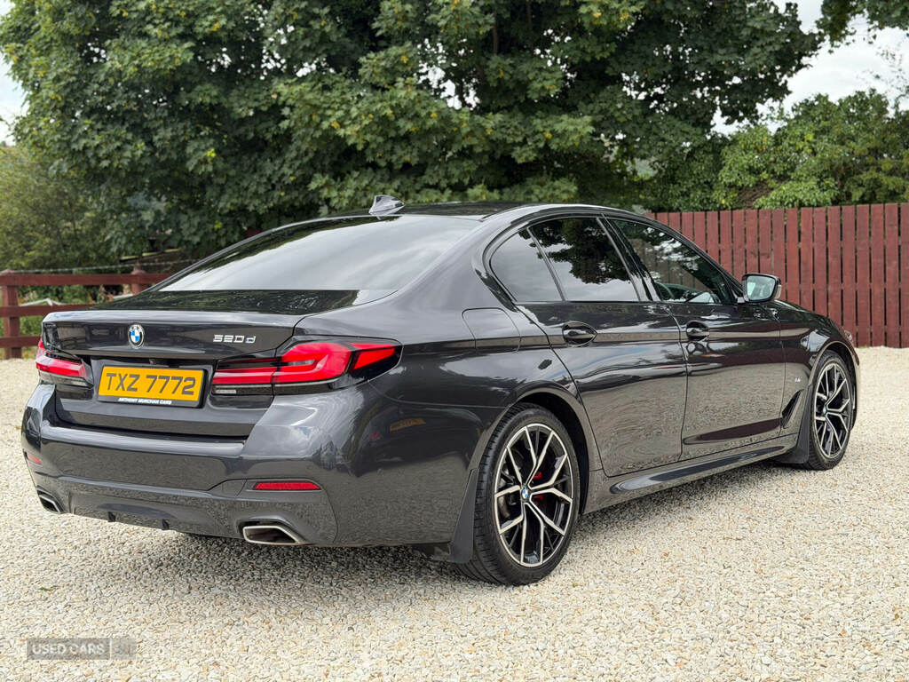 BMW 5 Series 520D Mht M Sport Step TXZ7772 Grey #6