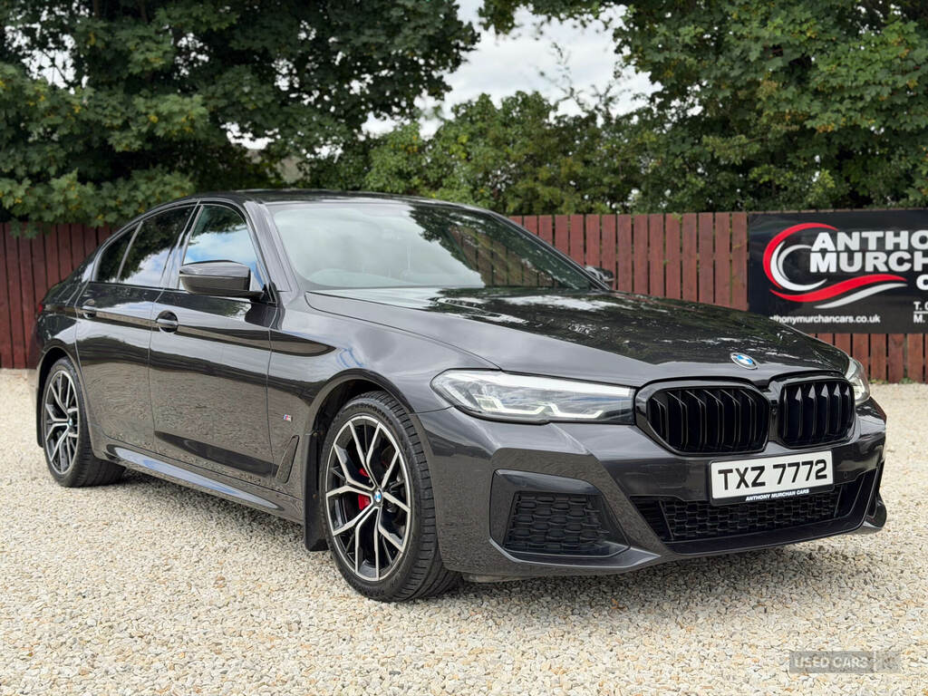 BMW 5 Series 520D Mht M Sport Step TXZ7772 Grey #2
