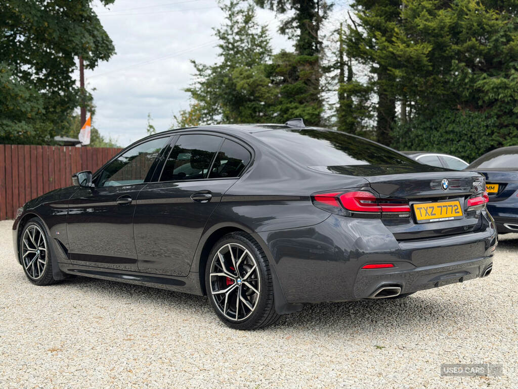 BMW 5 Series 520D Mht M Sport Step TXZ7772 Grey #3