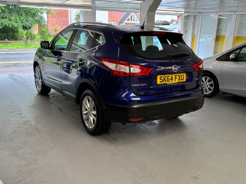 Nissan Qashqai 1.5 Dci Acenta 2Wd Euro 5 Ss SK64FXU Blue #4