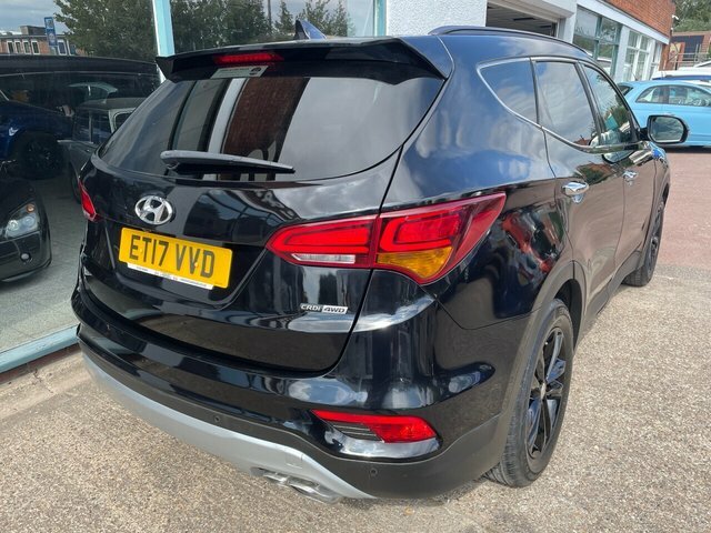 Hyundai Santa Fe 2.2 Crdi Blue Drive Premium Suv 4W Black #3