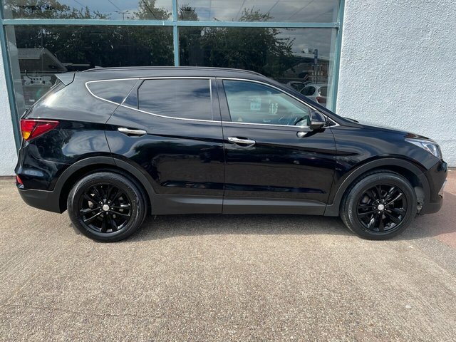 Hyundai Santa Fe 2.2 Crdi Blue Drive Premium Suv 4W Black #2