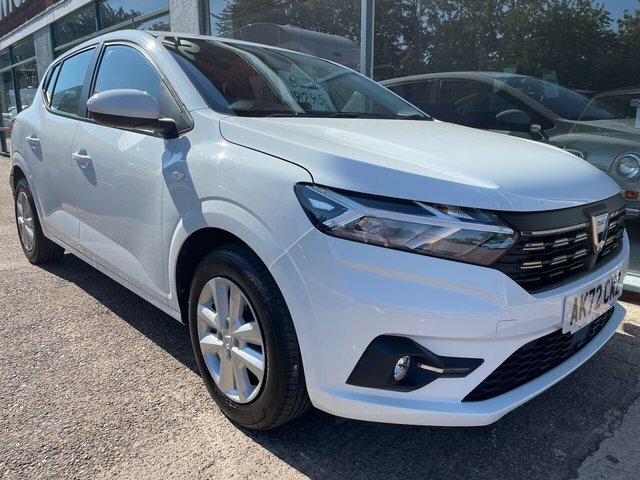 Dacia Sandero 1.0 Tce Comfort Hatchback Bi Fuel Euro White