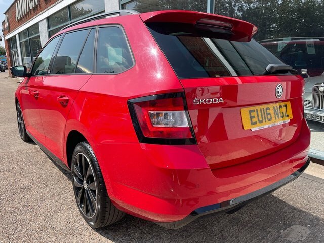 Skoda Fabia 1.4 Tdi Monte Carlo Estate Dsg Euro 6 Red #6