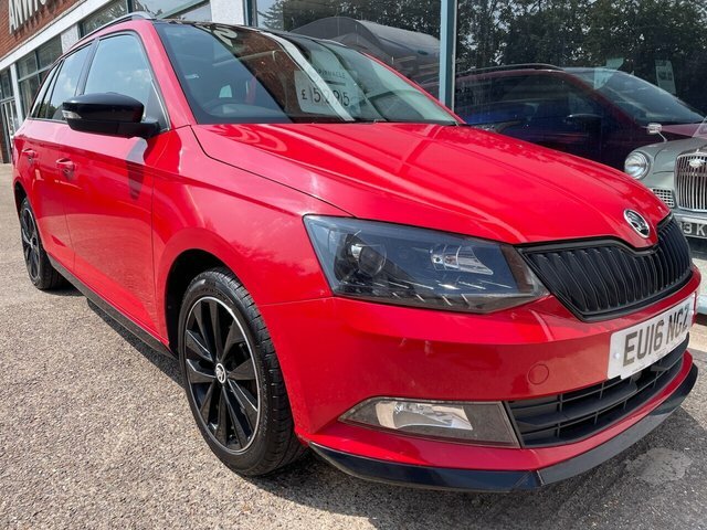 Skoda Fabia 1.4 Tdi Monte Carlo Estate Dsg Euro 6 Red