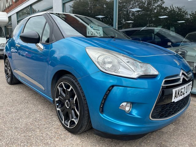Citroen DS3 1.6 E-hdi Airdream Dsport Plus Hatchback Diese Blue
