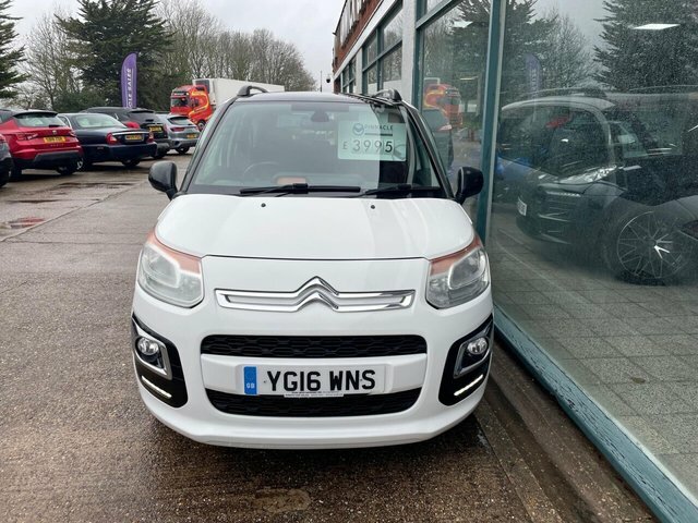 Citroen C3 Picasso 1.6 Bluehdi Platinum Mpv Euro 6 White #2