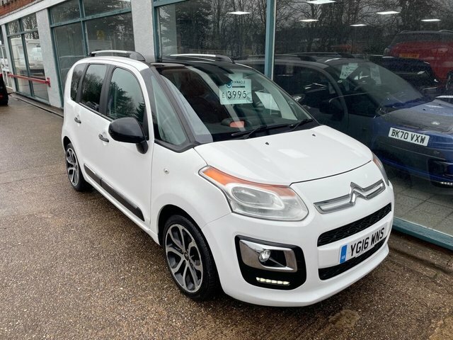 Citroen C3 Picasso 1.6 Bluehdi Platinum Mpv Euro 6 White