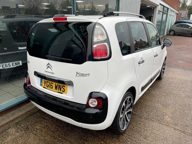 Citroen C3 Picasso 1.6 Bluehdi Platinum Mpv Euro 6 White #4