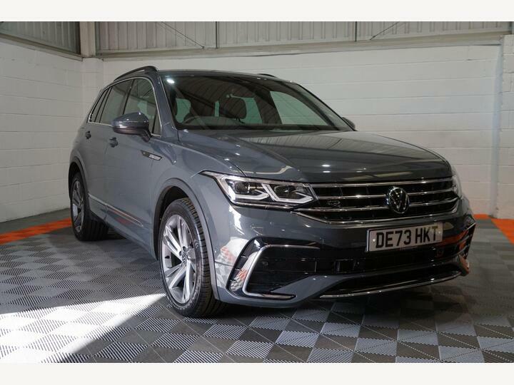 Volkswagen Tiguan 1.5 Tsi R-line Edition Dsg Euro 6 Ss DE73HKT Grey #5