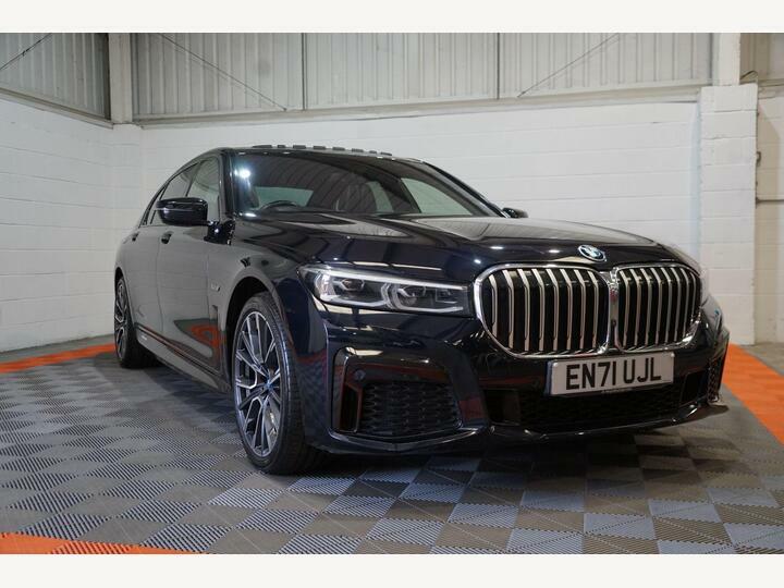 BMW 7 Series 3.0 745Le 12Kwh M Sport Xdrive Euro 6 Ss 4 EN71UJL Black #5