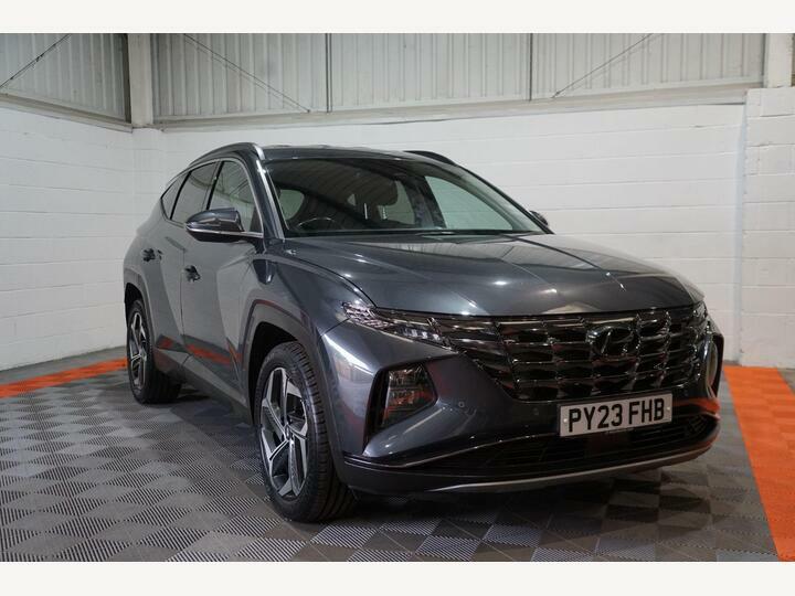 Hyundai Tucson 1.6 H T-gdi Premium Euro 6 Ss PY23FHB Grey #5