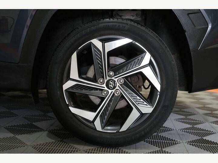 Hyundai Tucson 1.6 H T-gdi Premium Euro 6 Ss PY23FHB Grey #4