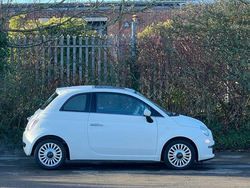 Fiat 500 1.2 Lounge Euro 4 HF63KVD White #3