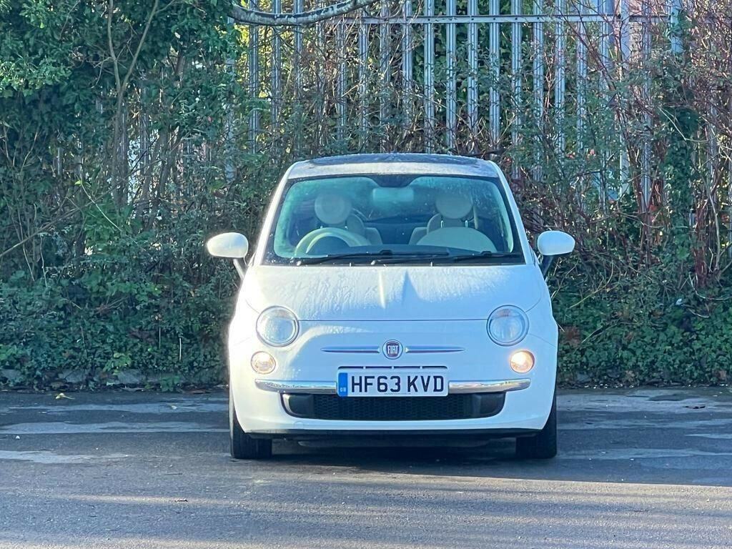 Fiat 500 1.2 Lounge Euro 4 HF63KVD White