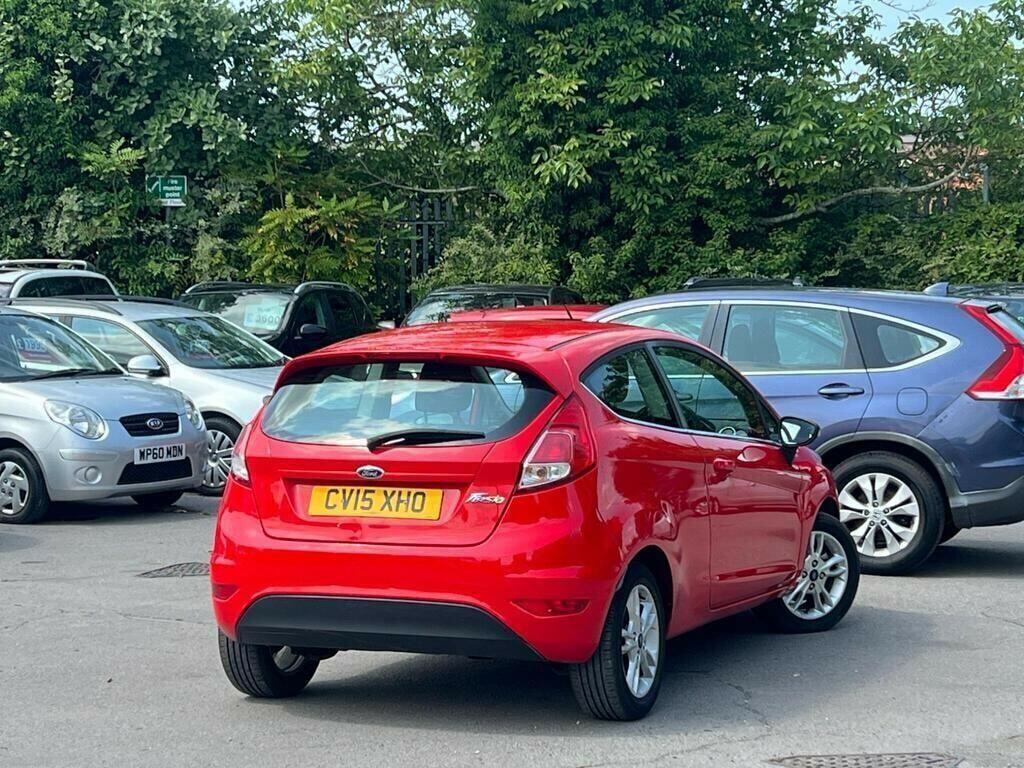 Ford Fiesta 1.25 Zetec Euro 6 CV15XHO Red #5