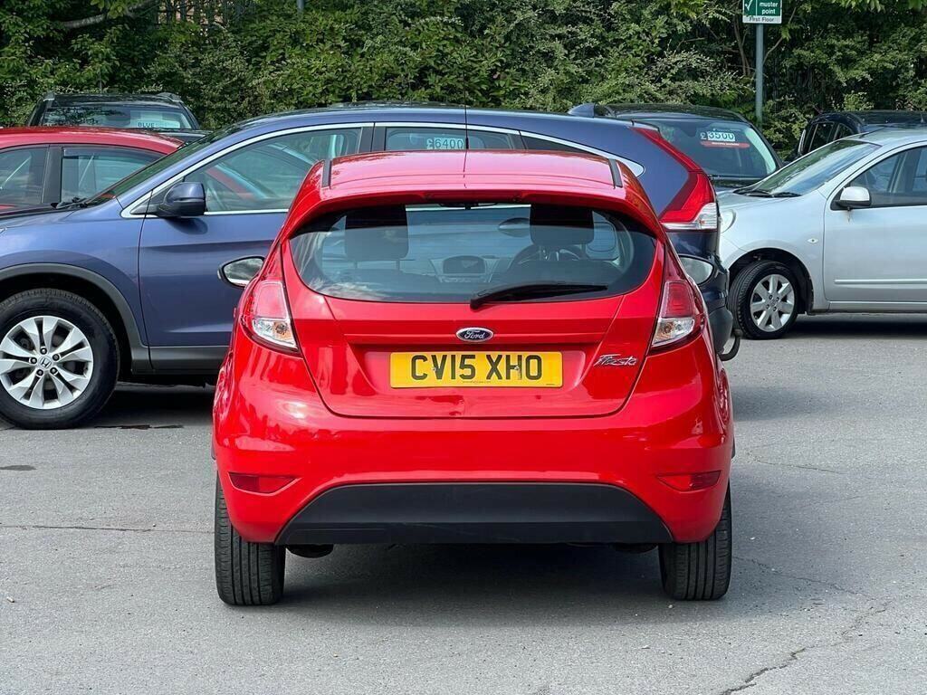 Ford Fiesta 1.25 Zetec Euro 6 CV15XHO Red #4