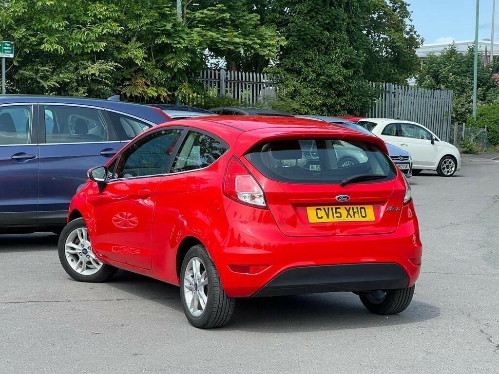Ford Fiesta 1.25 Zetec Euro 6 CV15XHO Red #3