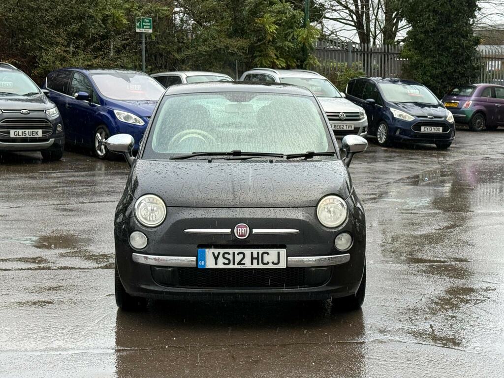 Fiat 500 1.2 Lounge Euro 5 Ss YS12HCJ Black #2