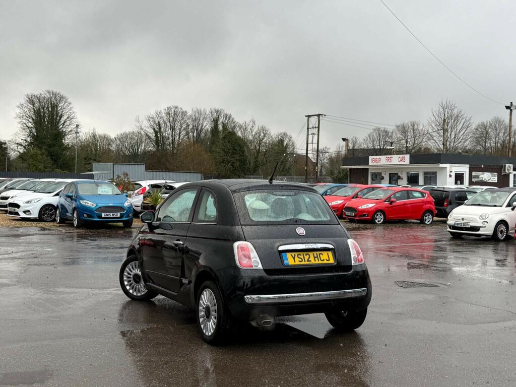 Fiat 500 1.2 Lounge Euro 5 Ss YS12HCJ Black #5