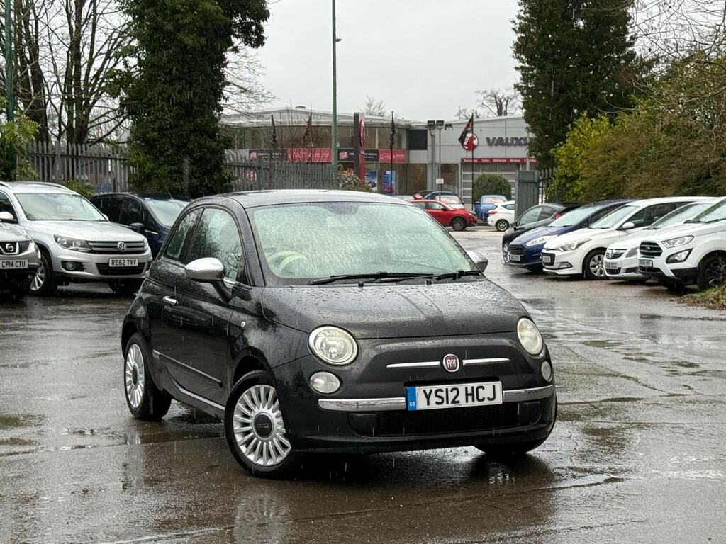 Fiat 500 1.2 Lounge Euro 5 Ss YS12HCJ Black
