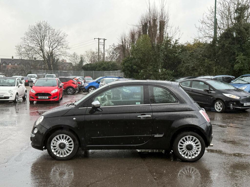 Fiat 500 1.2 Lounge Euro 5 Ss YS12HCJ Black #4