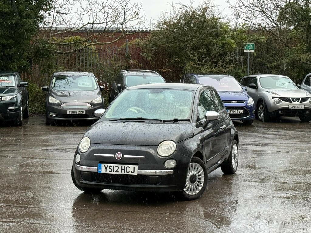 Fiat 500 1.2 Lounge Euro 5 Ss YS12HCJ Black #3