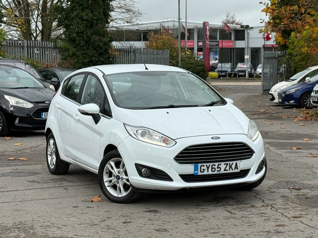Ford Fiesta 1.0T Ecoboost Zetec Euro 6 Ss White