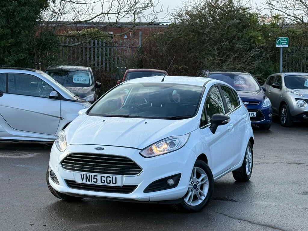 Ford Fiesta 1.0 Zetec Euro 5 Ss VN15GGU White #3