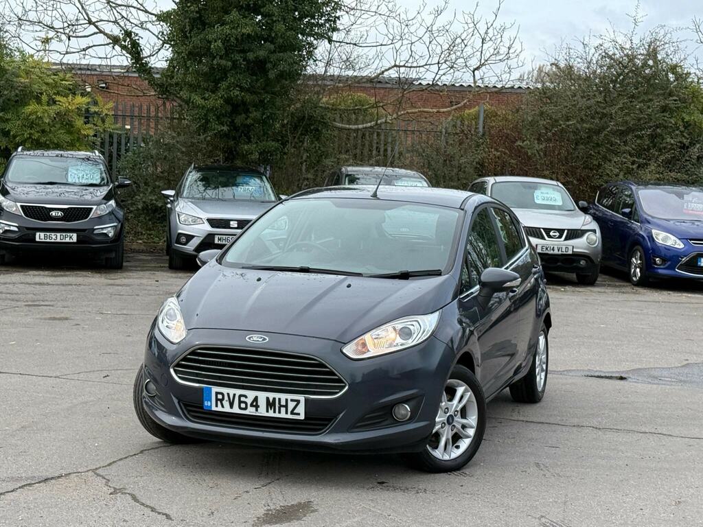 Ford Fiesta 1.0T Ecoboost Zetec Euro 5 Ss RV64MHZ Grey #3