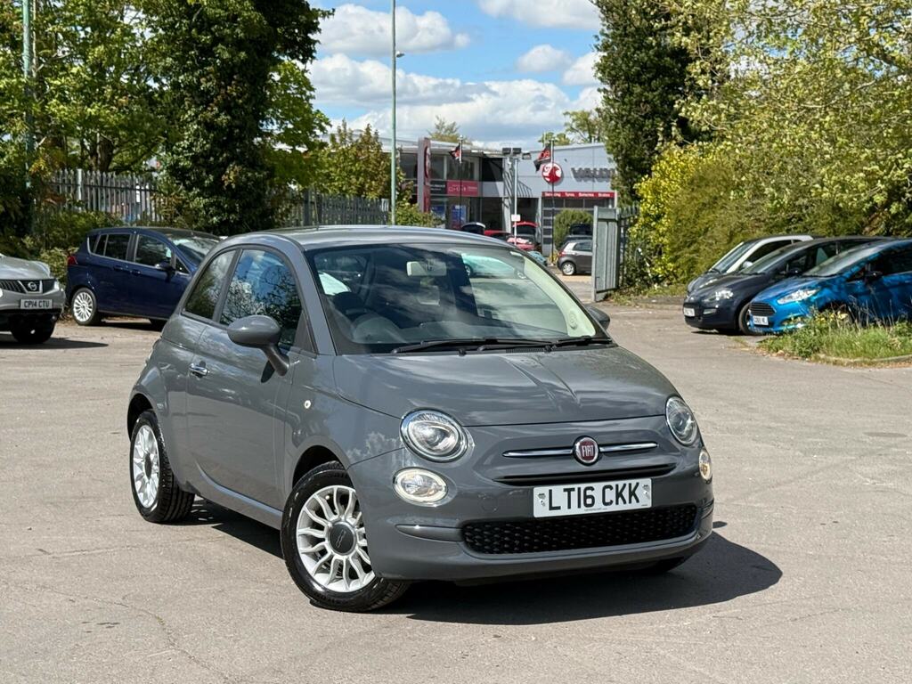 Fiat 500 1.2 Eco Pop Star Euro 6 Ss Grey