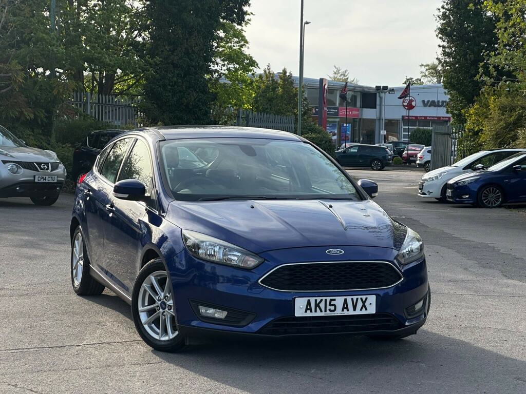 Ford Focus 1.0T Ecoboost Zetec Euro 6 Ss AK15AVX Blue
