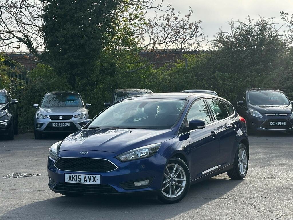 Ford Focus 1.0T Ecoboost Zetec Euro 6 Ss AK15AVX Blue #3